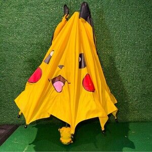 Pokemon Pikachu-themed children's umbrella with 3D ears Authentic